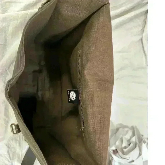 ROTHCO Brown Leather Medic Bag Hobo Tote Purse - Picture 13 of 15